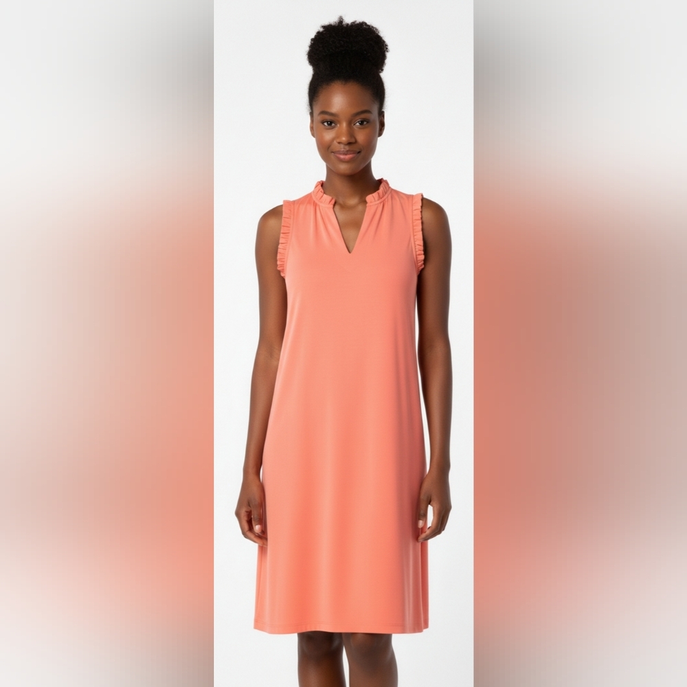 Michael Michael Kors Coral Sleeveless Dress Size S